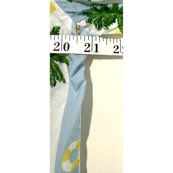 Sant & Abel X Gray Malin Palm Tree Pajamas Set Size L 100% Cotton Summer Cabana - Picture 6 of 15